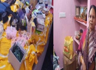 घनश्याम मिश्रा के घर चोरों ने ताला तोड़कर अलमीरा में रखे सामान की कर ली चोरी