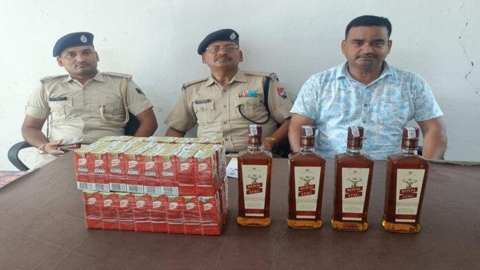 RPF की बड़ी कार्रवाई, ट्रेन से 11.64 लीटर विदेशी शराब बरामद