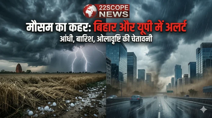 उत्तर प्रदेश मौसम अपडेट 9 अप्रैल: यूपी के 32 जिलों में आंधी-बारिश की चेतावनी, लखनऊ समेत कई शहरों में गिरेगा पारा; देखें जिलावार सूची