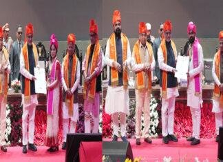 महात्मा गांधी केंद्रीय विश्वविद्यालय के तीसरे दीक्षांत समारोह में शामिल हुए उपराष्ट्रपति, 23 छात्रों को दिया गोल्ड मेडल