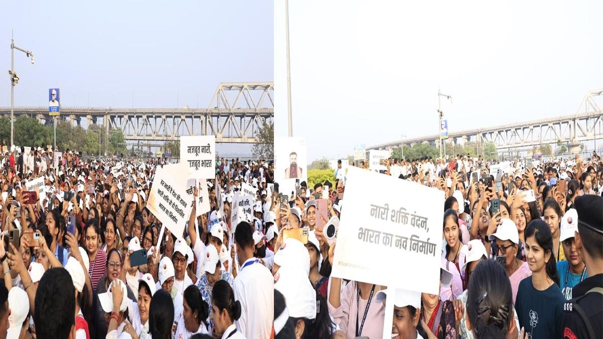 'नारी शक्ति फॉर विकसित भारत रन' कार्यक्रम में शामिल हुए मुख्यमंत्री, कहा- आज का दिन महिलाओं के लिए होगा क्रांतिकारी | 22Scope News Women Power for Developed India Run 2 22Scope News