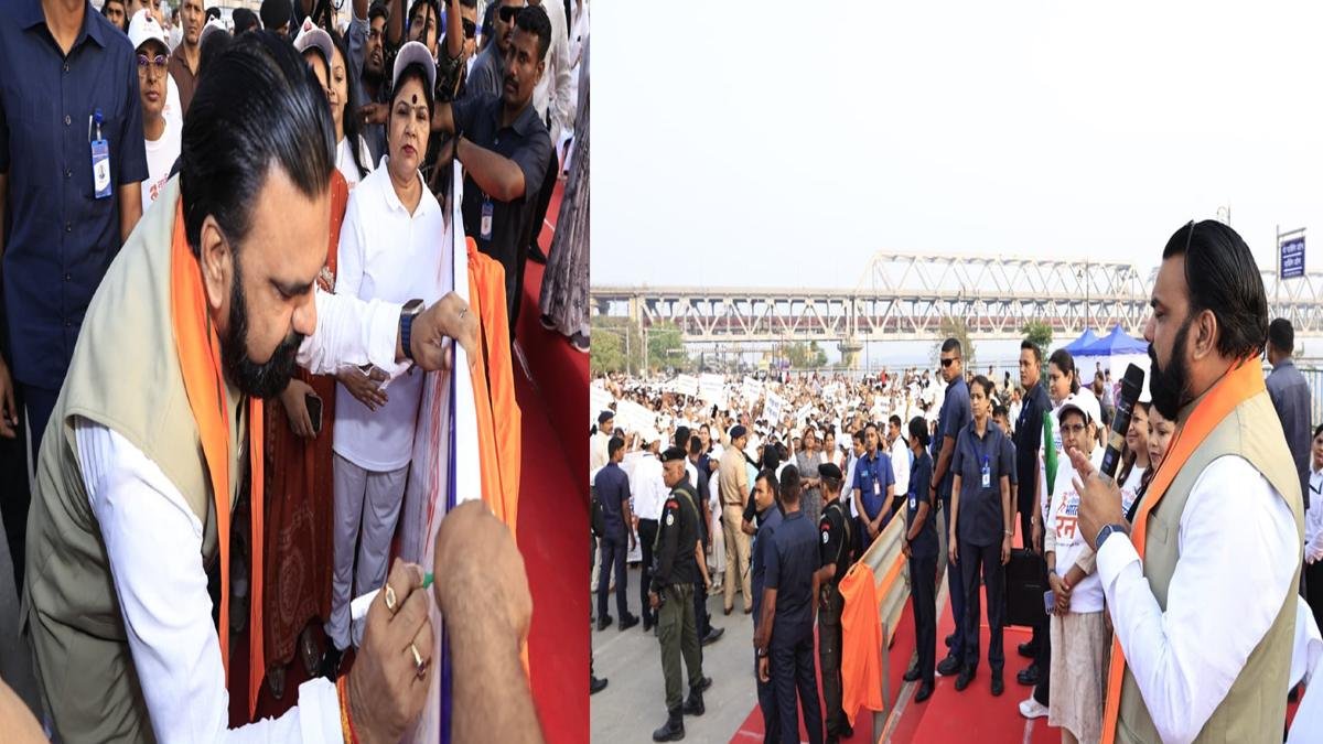 'नारी शक्ति फॉर विकसित भारत रन' कार्यक्रम में शामिल हुए मुख्यमंत्री, कहा- आज का दिन महिलाओं के लिए होगा क्रांतिकारी | 22Scope News Women Power for Developed India Run 3 22Scope News
