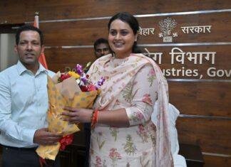 Industry Department: मंत्री श्रेयसी सिंह ने संभाला पदभार, बिहार में Industrial Growth को नई गति देने पर जोर