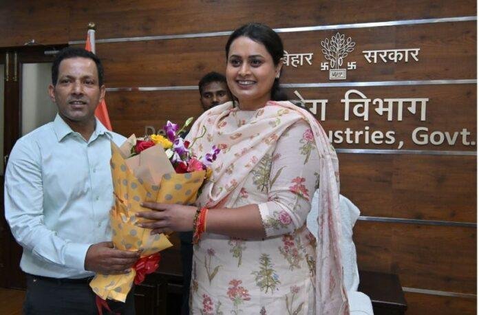 Industry Department: मंत्री श्रेयसी सिंह ने संभाला पदभार, बिहार में Industrial Growth को नई गति देने पर जोर