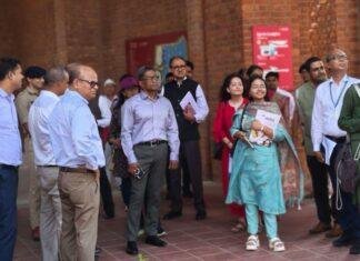 Nalanda University Campus Visit: मुख्य सचिव प्रत्यय अमृत ने ‘Net Zero’ मॉडल और आधुनिक सुविधाओं की सराहना की Nalanda University Campus Visit: मुख्य सचिव प्रत्यय अमृत ने ‘Net Zero’ मॉडल और आधुनिक सुविधाओं की सराहना की