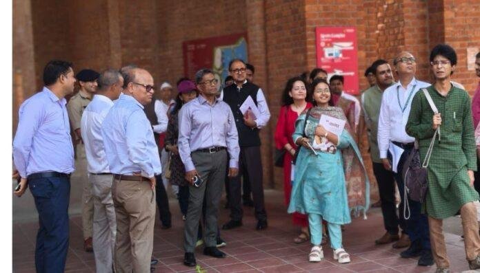 Nalanda University Campus Visit: मुख्य सचिव प्रत्यय अमृत ने ‘Net Zero’ मॉडल और आधुनिक सुविधाओं की सराहना की