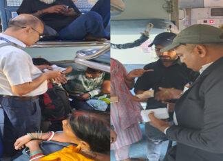 दानापुर मंडल के कई स्टेशनों व ट्रेनों में एक साथ चला मेगा टिकट चेकिंग अभियान