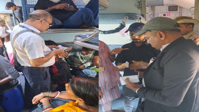 दानापुर मंडल के कई स्टेशनों व ट्रेनों में एक साथ चला मेगा टिकट चेकिंग अभियान