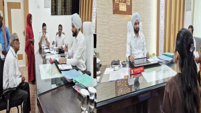 DM के जनसुनवाई कार्यक्रम में 50 मामलों की हुई सुनवाई