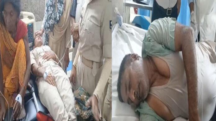 अतिक्रमण हटाने गई पुलिस पर असामाजिक तत्वों ने किया पथराव, 2 पुलिसकर्मी व निगम के कर्मचारी हुए घायल