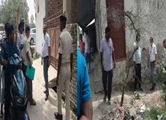 अतिक्रमण भूमि का निरीक्षण करने पहुंचे अपर समाहर्ता सह बेतिया राज प्रबंधक