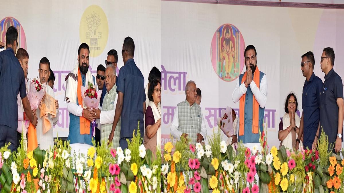मुख्यमंत्री ने श्री श्री 108 श्री शरण निवास बाबा महतो साहब राजकीय मेला-2026 का किया शुभारंभ | 22Scope News CM Nalanda 2 22Scope News