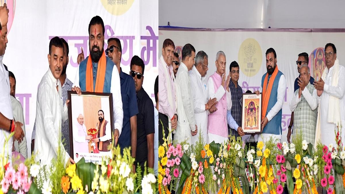 मुख्यमंत्री ने श्री श्री 108 श्री शरण निवास बाबा महतो साहब राजकीय मेला-2026 का किया शुभारंभ | 22Scope News CM Nalanda 4 22Scope News