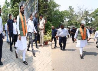 लोक सेवक आवास से पैदल चलकर अपने कार्यालय मुख्यमंत्री सचिवालय पहुंचे CM सम्राट