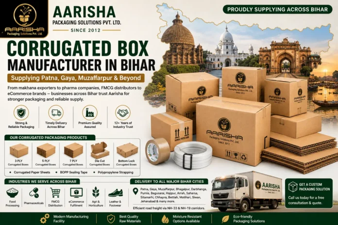Bihar mein corrugated box ki mang