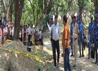 प्रेम-प्रसंग के चलते युवक की गोली मारकर हत्या, श्मशान घाट के बगीचे में मिला शव