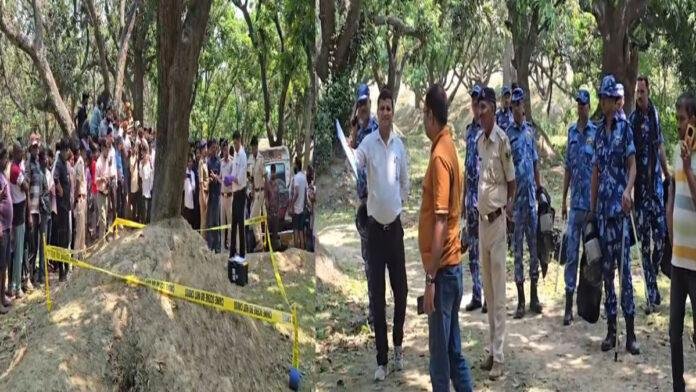 प्रेम-प्रसंग के चलते युवक की गोली मारकर हत्या, श्मशान घाट के बगीचे में मिला शव