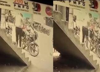 बदमाशों ने बाइक की डिक्की तोड़ निकाले डेढ़ लाख, बहन की शादी के लिए बैंक से निकाले थे पैसे, CCTV में कैद