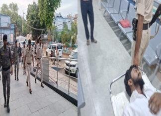 गोपालगंज पुलिस-अपराधी के बीच मुठभेड़, 50 हजार का इनामी आकाश घायल