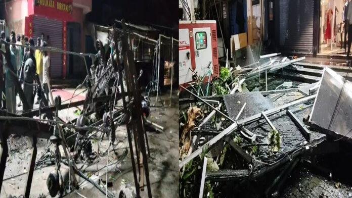 कटिहार में तूफान का तांडव, 100 पेड़ गिरे, 50 से ज्यादा बिजली पोल धराशायी, अंधेरे में शहर