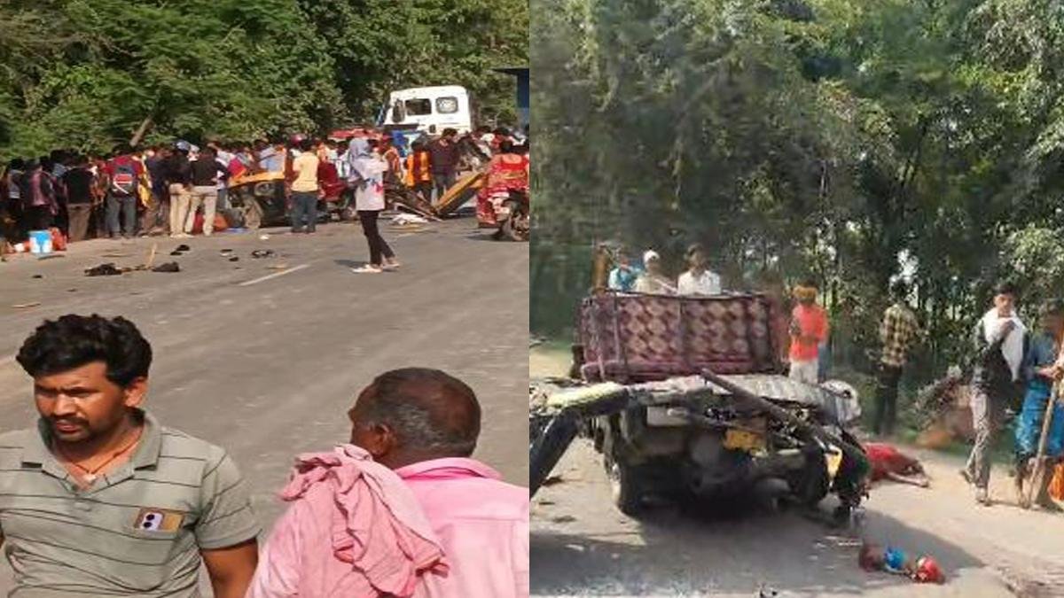 खगड़िया में भीषण सड़क हादसा, स्कॉर्पियो, ट्रक व ऑटो की टक्कर, एक नवजात समेत 7 की मौत | 22Scope News Khagria Acc 1 22Scope News