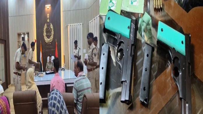 अंतरराज्यीय हथियार तस्कर गिरोह का पर्दाफाश, 2 महिला गिरफ्तार