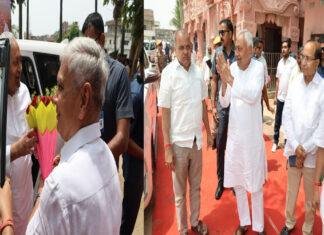 बख्तियारपुर में गंगा दशहरा पर नीतीश कुमार ने की मां गंगा की पूजा, लोगों का किया अभिवादन