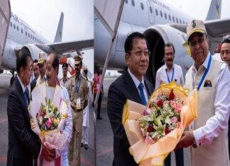 5 दिवसीय भारत दौरे के क्रम में म्यांमार के राष्ट्रपति मिन आंग ह्लाइंग पहुंचे बोधगया, महाबोधि मंदिर में की पूजा-अर्चना