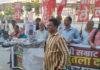 पटना में TRE-4 को लेकर माले का प्रदर्शन, CM सम्राट का पुतला दहन
