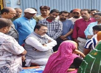 संजय सरावगी ने परिजनों को दिया भरोसा, कहा- अपराधियों की जल्द होगी होगी गिरफ्तारी