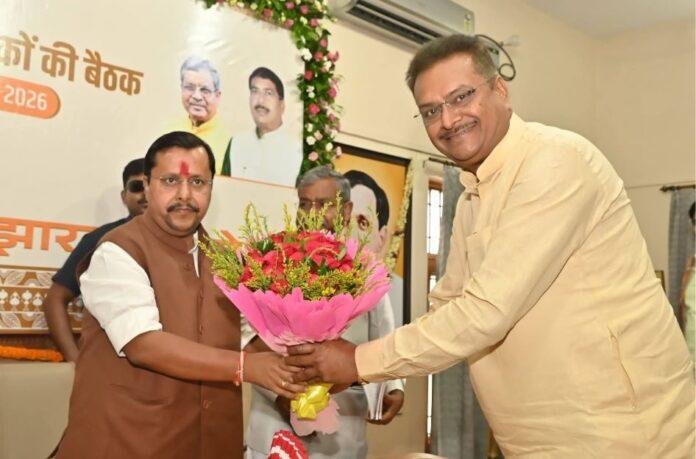 Jharkhand BJP Visit: राष्ट्रीय अध्यक्ष नितिन नवीन के दौरे से कार्यकर्ताओं में नई ऊर्जा, बोले सांसद मनीष जायसवाल