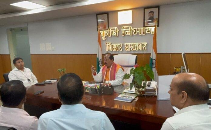 Bihar Agriculture News: WDC-PMKSY योजना की समीक्षा, किसानों के लिए सिंचाई और Seed Distribution पर मंत्री सख्त