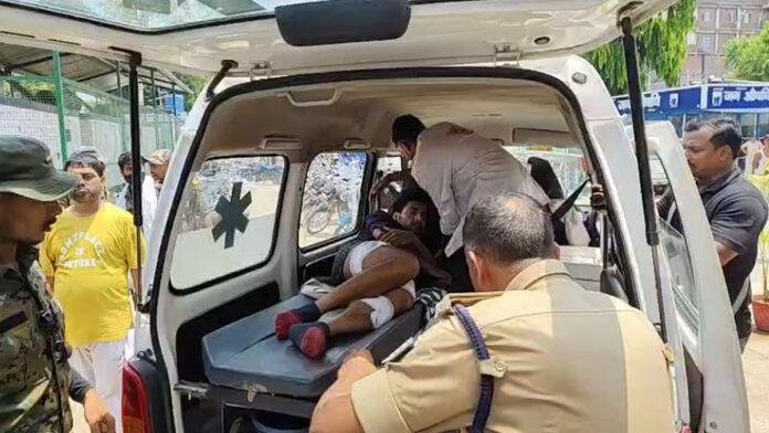 पिस्टल लहराने वाला मानसिक पीड़ित युवक का एनकाउंटर, दारोगा पर तान रखा था बंदूक