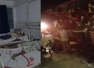 औरंगाबाद में भीषण सड़क हादसा, 3 पर्यटक की मौत, 20 लोग घायल