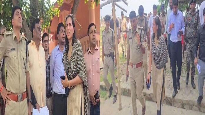 श्रावणी मेला की तैयारी तेज, DM-SSP ने नमामि गंगे घाट का किया निरीक्षण, सुरक्षा व भव्य आयोजन की तैयारियों का लिया जायजा