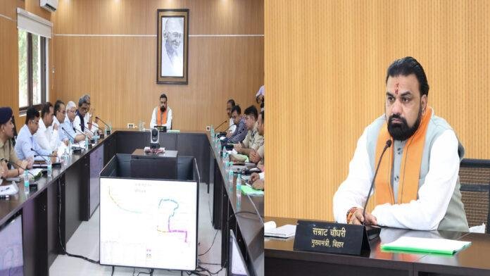 मुख्यमंत्री ने पटना मेट्रो रेल परियोजना के कार्यों में तेजी लाकर निर्धारित समय सीमा में करें पूर्ण, ट्रैफिक प्रबंधन की समग्र कार्ययोजना तैयार करें