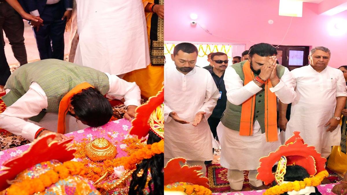 समस्तीपुर के '24 अवतार धाम' में आयोजित प्राण प्रतिष्ठा महोत्सव सह विष्णु महायज्ञ में शामिल हुए मुख्यमंत्री | 22Scope News CM Sam 1 22Scope News