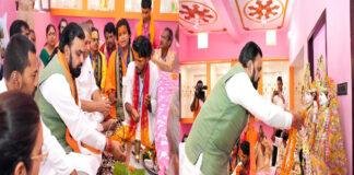 समस्तीपुर के '24 अवतार धाम' में आयोजित प्राण प्रतिष्ठा महोत्सव सह विष्णु महायज्ञ में शामिल हुए मुख्यमंत्री