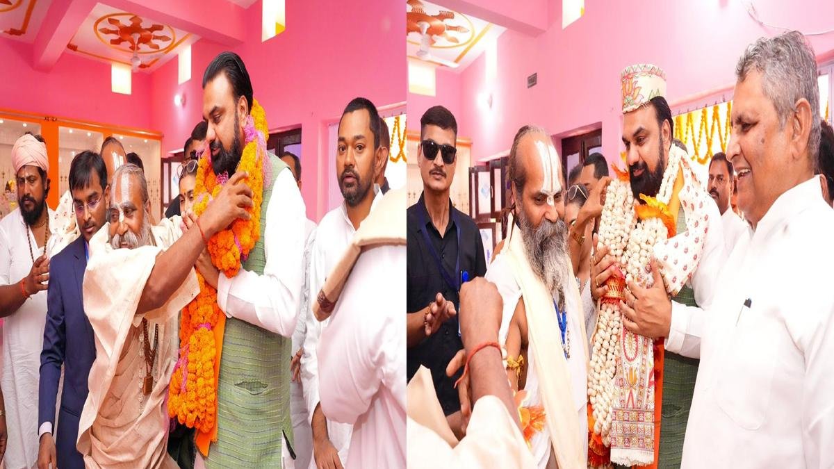 समस्तीपुर के '24 अवतार धाम' में आयोजित प्राण प्रतिष्ठा महोत्सव सह विष्णु महायज्ञ में शामिल हुए मुख्यमंत्री | 22Scope News CM Sam 4 22Scope News