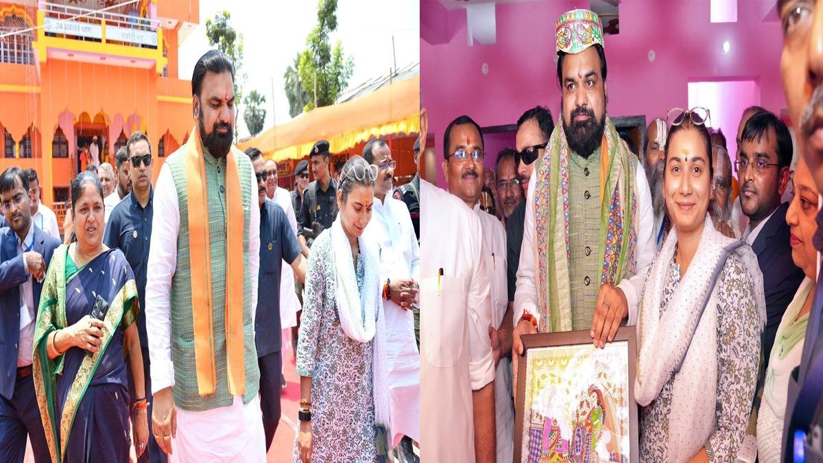 समस्तीपुर के '24 अवतार धाम' में आयोजित प्राण प्रतिष्ठा महोत्सव सह विष्णु महायज्ञ में शामिल हुए मुख्यमंत्री | 22Scope News CM Sam 6 22Scope News