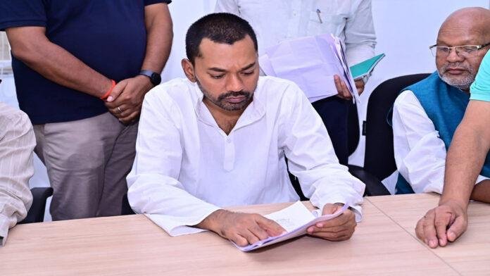 मंत्री निशांत ने कहा- मुख्यमंत्री चिकित्सा सहायता कोष के दायरे में अब होंगे 4 लाख आय सीमा तक के मरीज