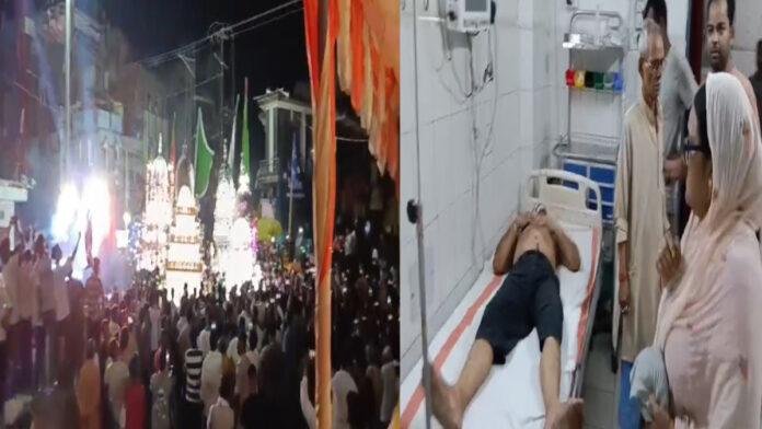 ताजिया जुलूस में धमाके से दहला मोहनिया, 2 लोग गंभीर घायल, गोली या पटाखा जांच में जुटी पुलिस