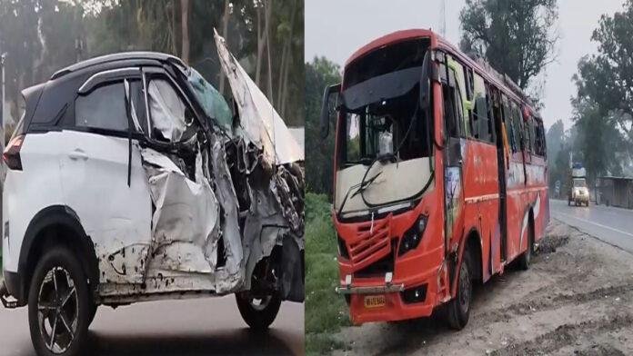 Katihar Acc कार को बचाने की कोशिश में पलटी मजदूरों से भरी बस, 25 घायल, 15 मजदूरों की हालत गंभीर
