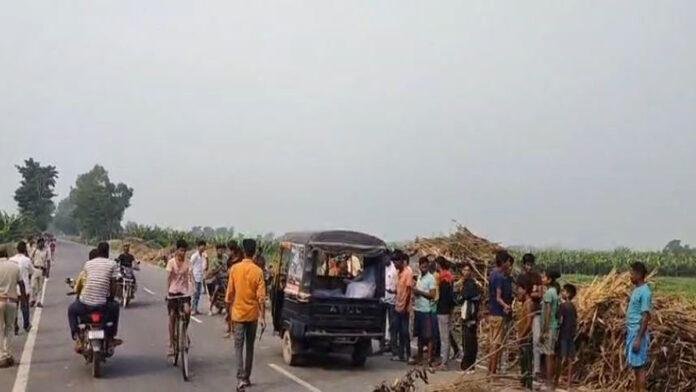 SH-91 पर खून से सना मिला युवक का शव, सिर व पीठ में गोली के निशान, हत्या की आशंका से सनसनी