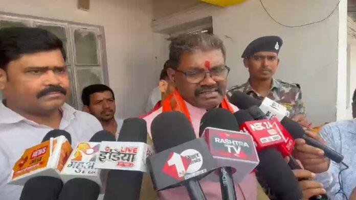 मंत्री रामचंद्र प्रसाद ने कहा- विपक्ष को देश व बिहार में हो रहा विकास नहीं देता दिखायी