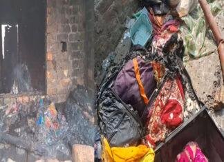 मोतिहारी में गैस सिलेंडर ब्लास्ट से मची अफरा-तफरी, बक्सर दुकान में आग लगने के चलते 30 लाख की संपत्ति जलकर राख