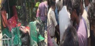 सुगौली में भीषण सड़क हादसा, टेंपू-पिकअप की टक्कर में 4 की मौत, आधा दर्जन घायल