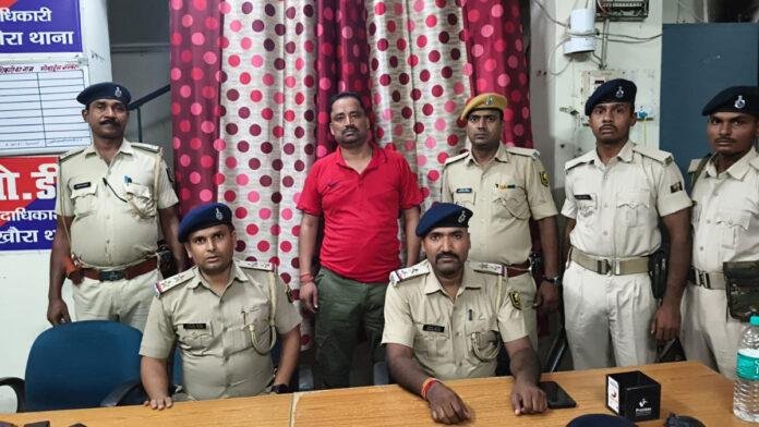 रंगदारी कांड का फरार आरोपी राहुल गिरफ्तार, कई संगीन मामलों में रहा है वांछित
