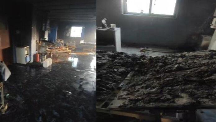 निजी अस्पताल में लगी भीषण आग, मची अफरा-तफरी, DM ने की 5 के मौत की पुष्टि