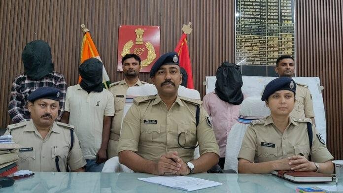 नशीली इंजेक्शन तस्करी का बड़ा खुलासा, भारी मात्रा में इंजेक्शन के साथ 4 तस्कर गिरफ्तार